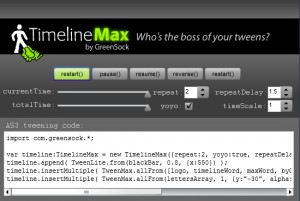 TimelineMax 範例檔