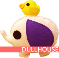 DULLHOUSE兔子娃娃完成品照片欣賞