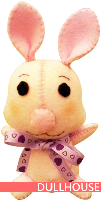 DULLHOUSE兔子娃娃完成品照片欣賞