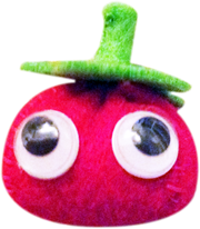 DULLHOUSE手作娃娃網站，番茄娃娃完成品欣賞圖