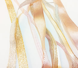 DULLHOUSE手作娃娃，材料介紹，緞帶的圖片