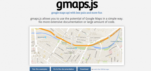 gmaps 網站截圖